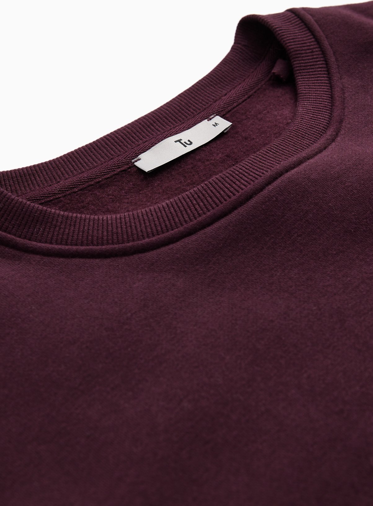 Dark Red Ultimate Crew Neck Sweatshirt M - Image 4 thumbnail